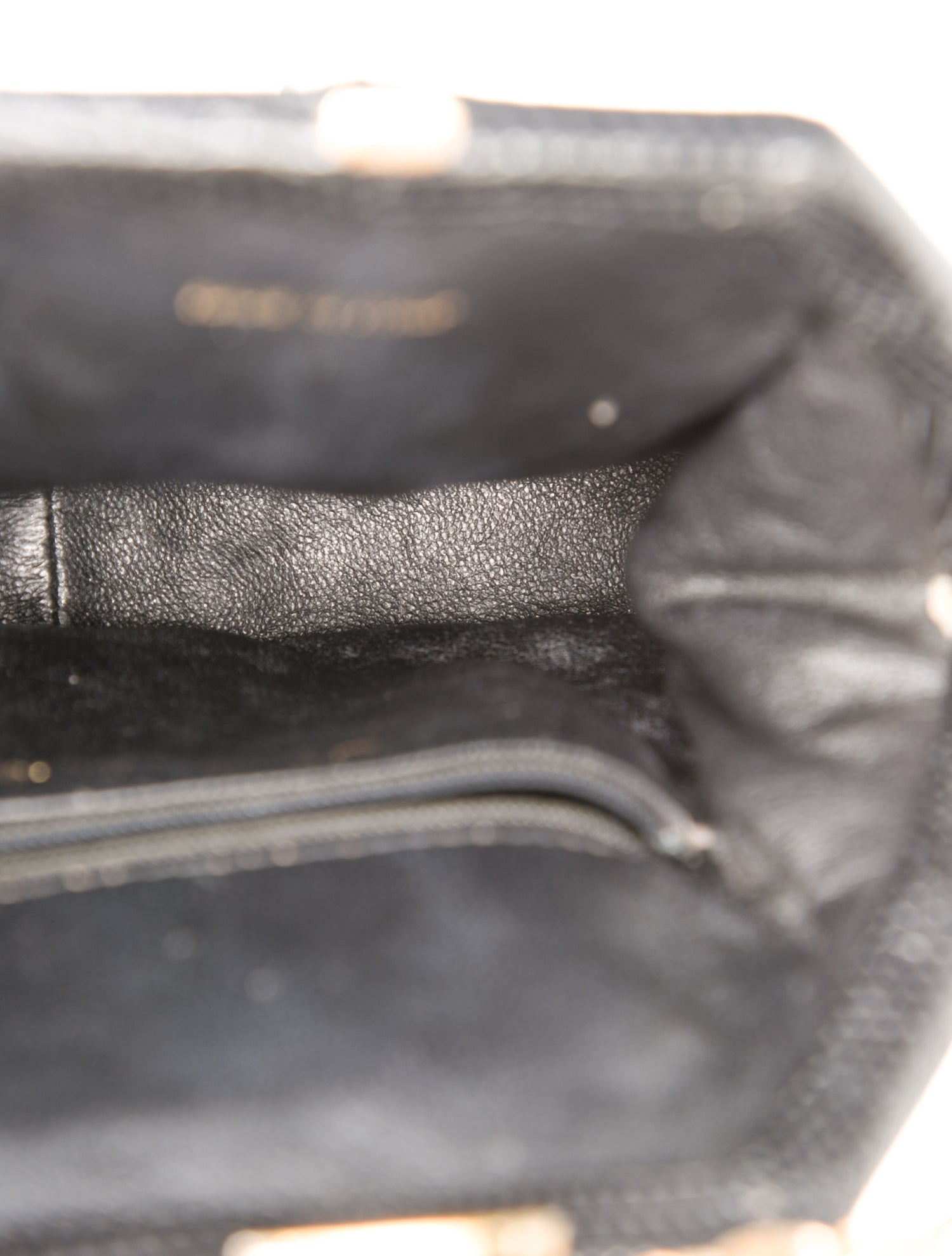 Chanel Vintage Lizard Evening Bag